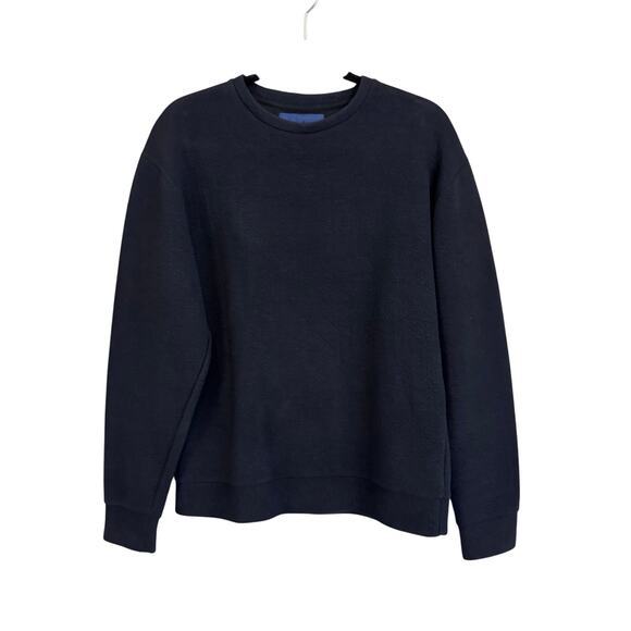 Etudes Studio Sweatshirt Mens M Blue Crew Neck Long Sleeve Minimalist Pullover - Picture 1 of 5